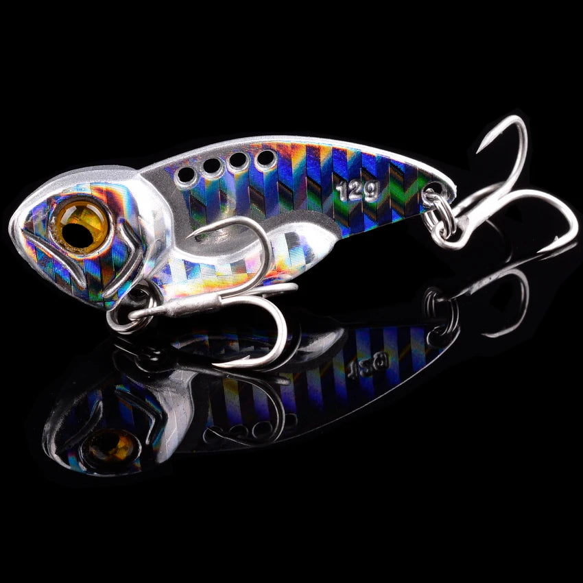 1Pcs Metal VIB vibration Bait Spinner Spoon Fishing Lures 5g 7g 10g 12g 14g Jigs Trout Winter Fishing Hard Baits Tackle Pesca