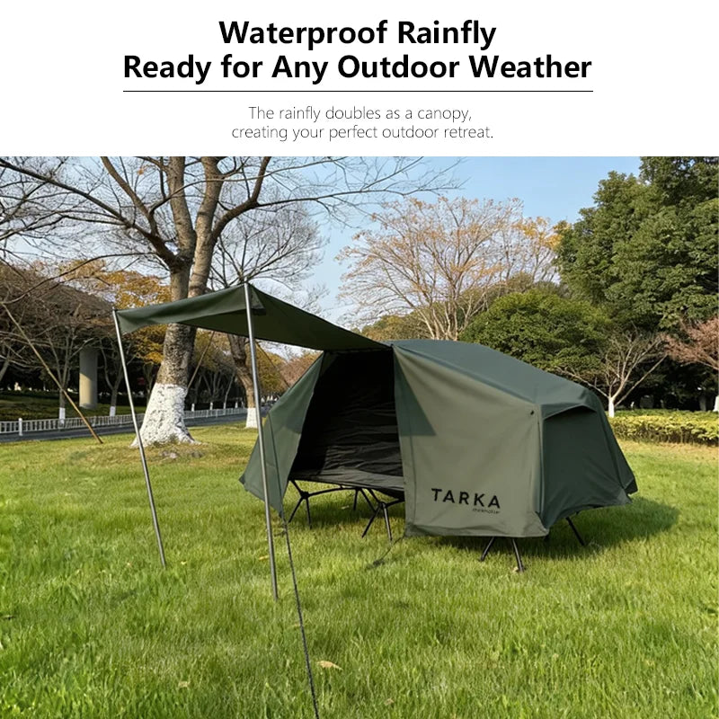 Survival Gear Equipment Ultralight 1 Person Trip Tent Quick Setup 2 Layer Portable Hiking Shelter Must Have Camping Accessories