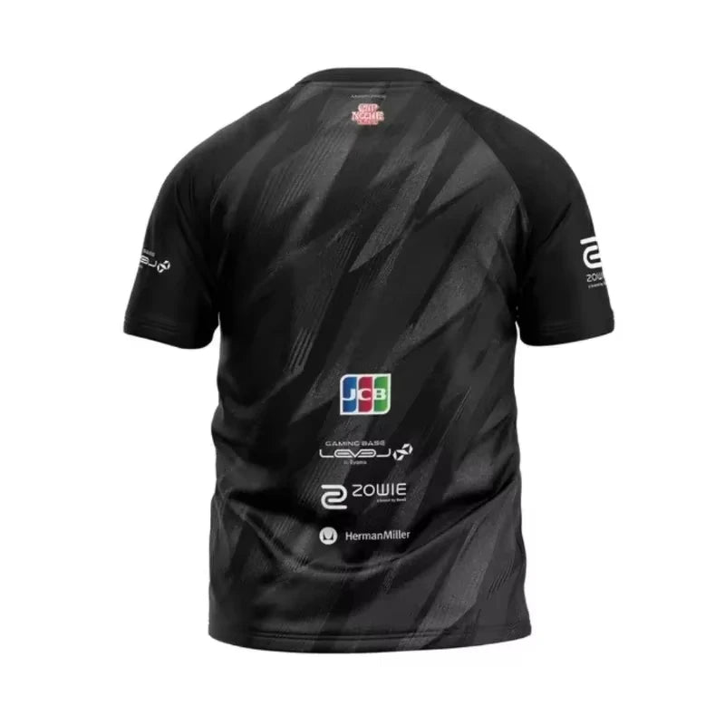 E-Sports Zeta Division Team Jersey Identity Short-Sleeved T-shirt Men Women Tops Quick-Drying Cloths Tees Beachwear Surfing Suit