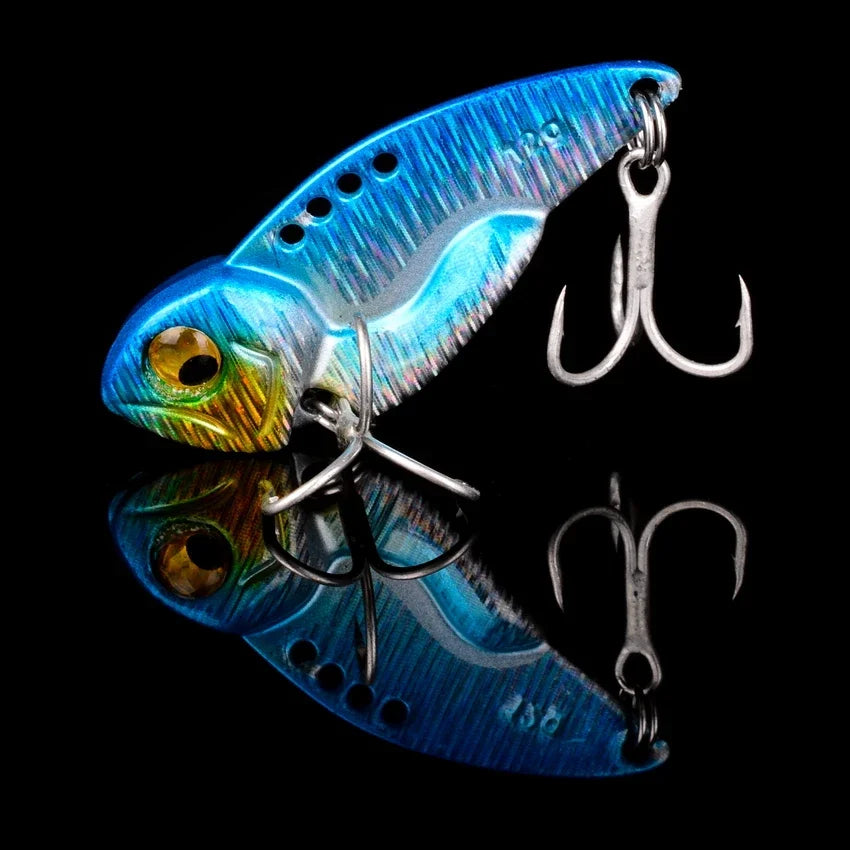 1Pcs Metal VIB vibration Bait Spinner Spoon Fishing Lures 5g 7g 10g 12g 14g Jigs Trout Winter Fishing Hard Baits Tackle Pesca