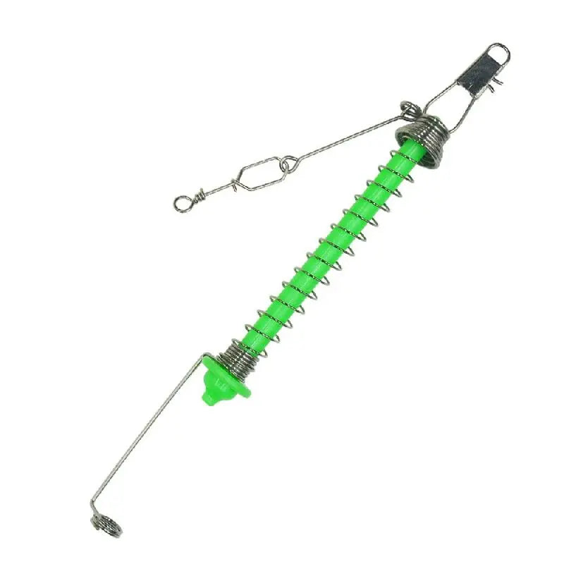 Automatic Fishing Spring Fish Hook Trigger Stainless Steel Bait Catch Fish Automatically Fish Trap Fishing Accessory Tackle FVIP