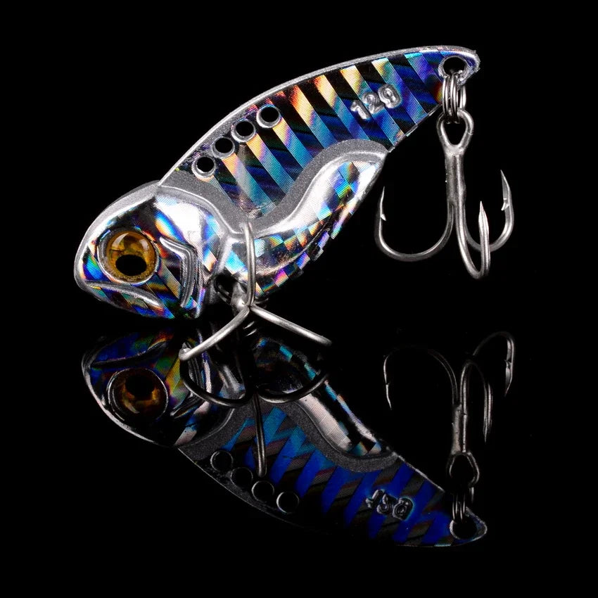 1Pcs Metal VIB vibration Bait Spinner Spoon Fishing Lures 5g 7g 10g 12g 14g Jigs Trout Winter Fishing Hard Baits Tackle Pesca