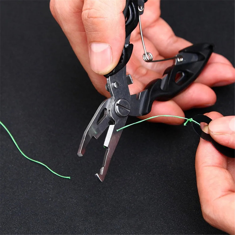 Multifunction Fishing Tools Accessories for Goods Winter Tackle Pliers Vise Knitting Flies Scissors 2022 Braid Set Fish Tongs