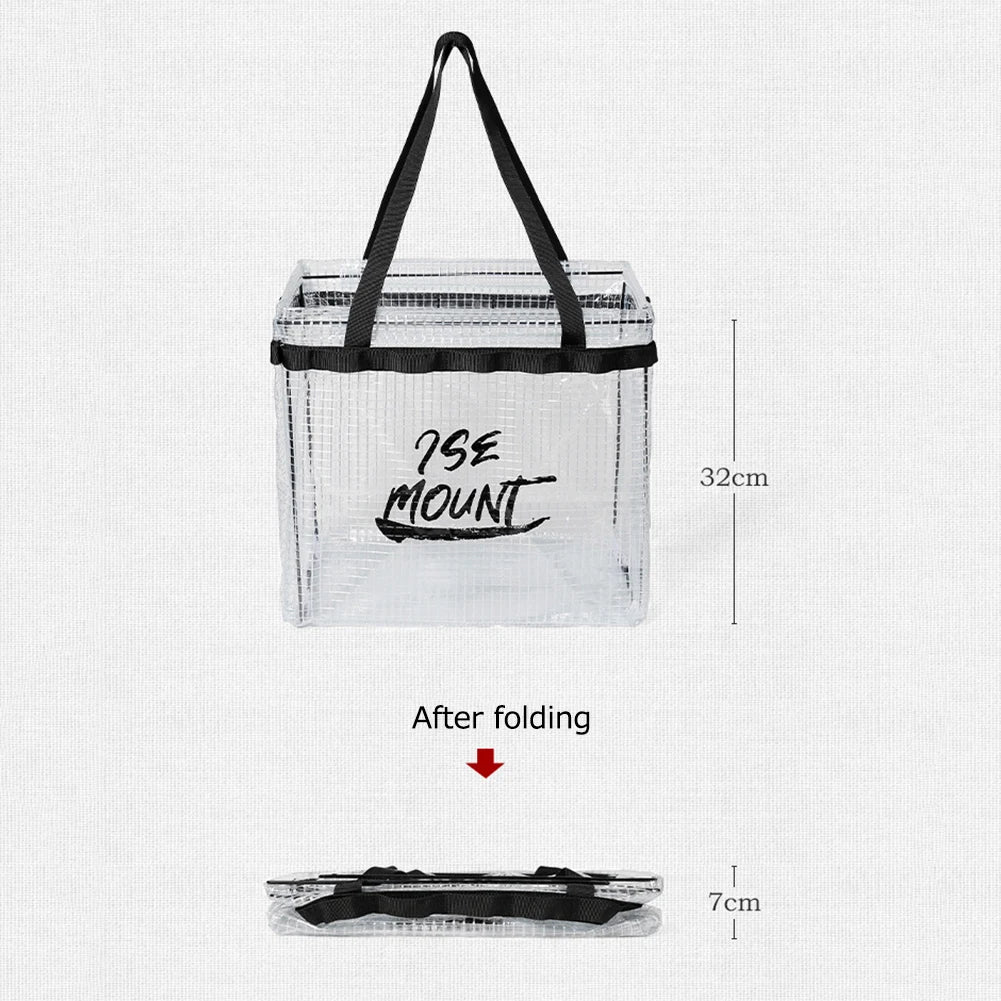 Portable Camping Storage Box Large Capacity Outdoor Camping Storage Box Multi-purpose Camping Organizer Bag Fishing Gear Storage