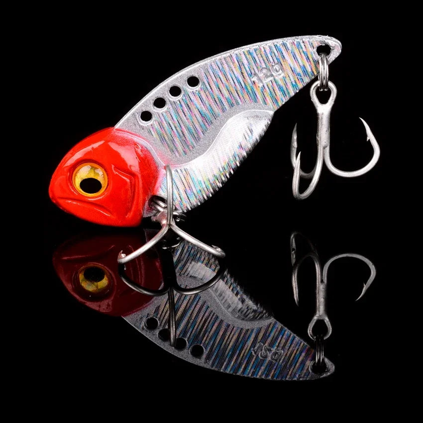 1Pcs Metal VIB vibration Bait Spinner Spoon Fishing Lures 5g 7g 10g 12g 14g Jigs Trout Winter Fishing Hard Baits Tackle Pesca