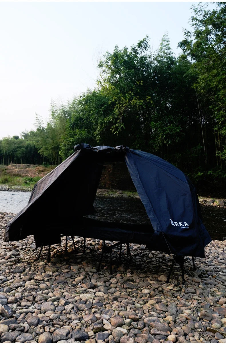 Survival Gear Equipment Ultralight 1 Person Trip Tent Quick Setup 2 Layer Portable Hiking Shelter Must Have Camping Accessories