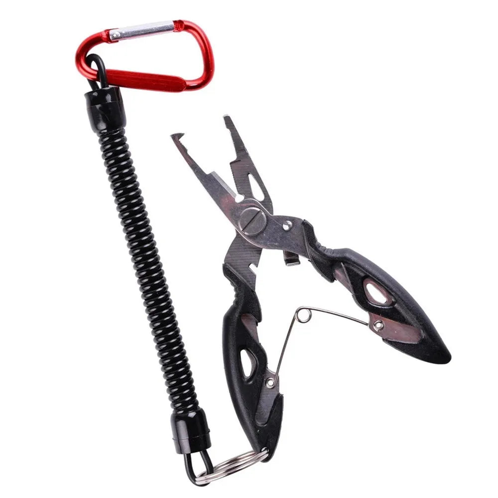 Multifunction Fishing Tools Accessories for Goods Winter Tackle Pliers Vise Knitting Flies Scissors 2022 Braid Set Fish Tongs