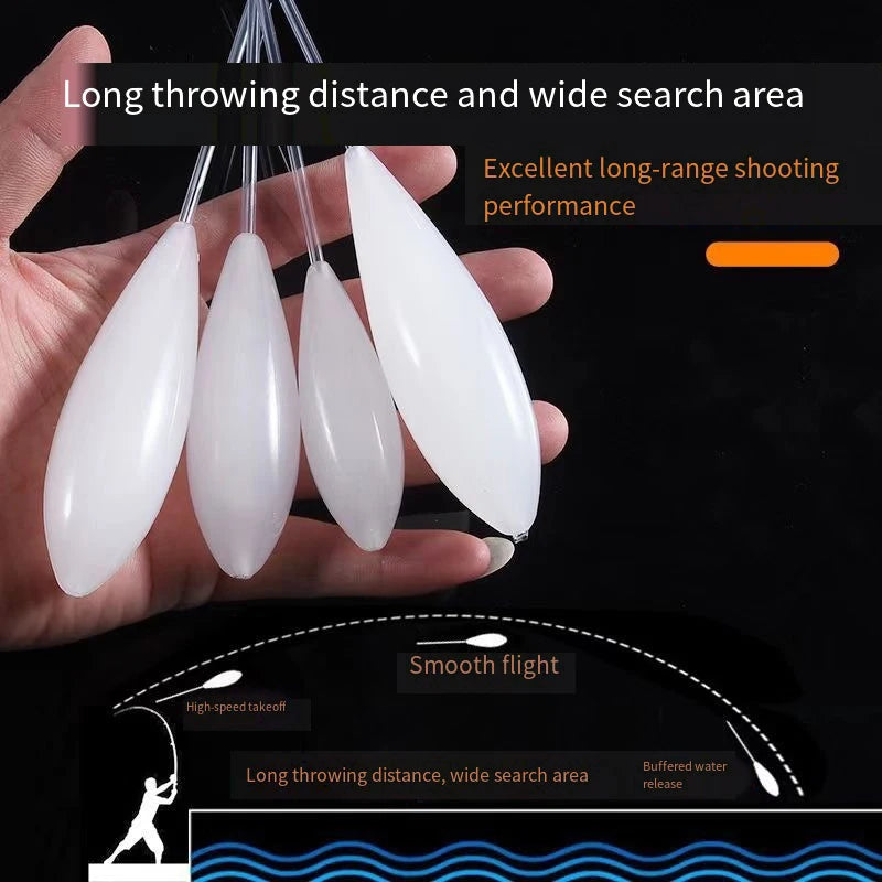 1 PCS 4.5g/6g/8g/10g/12g15g/20g/25g Fishing Float Sinking Fishing Bobber for Carp Catfish Trout Bass Sea Lure Fishing Tackle