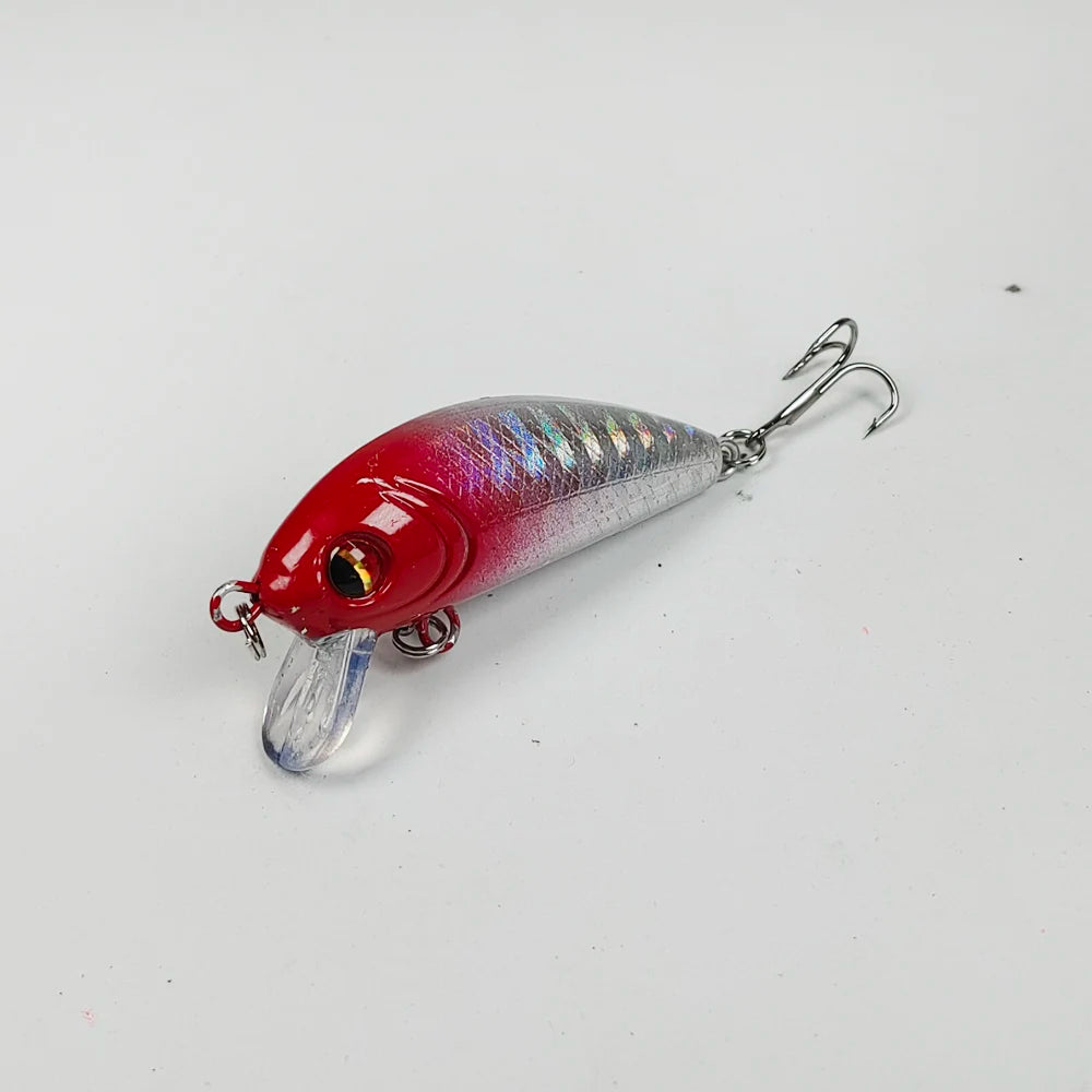 Fishing Lure Spinning 50mm 3.6g 3d Eyes Crankbait Wobbler Artificial Lures For Plastic Hard Bait Fishing Tackle Lure Set