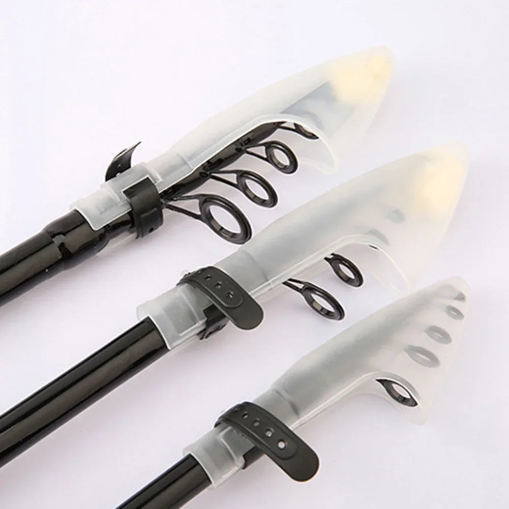 22*5.2cm 21*4.4cm 18*3.5cm 16*3.2cm Fishing Rod Cap Tip Cover Rod-Hat Pole Guide Protection Cap For Rock Fishing Rod Tools