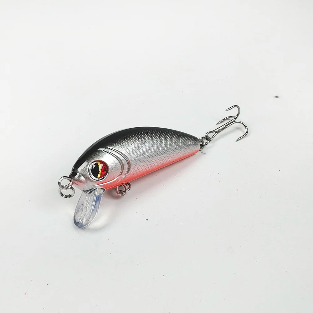 Fishing Lure Spinning 50mm 3.6g 3d Eyes Crankbait Wobbler Artificial Lures For Plastic Hard Bait Fishing Tackle Lure Set