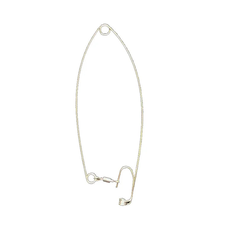 Automatic Fishing Spring Fish Hook Trigger Stainless Steel Bait Catch Fish Automatically Fish Trap Fishing Accessory Tackle FVIP