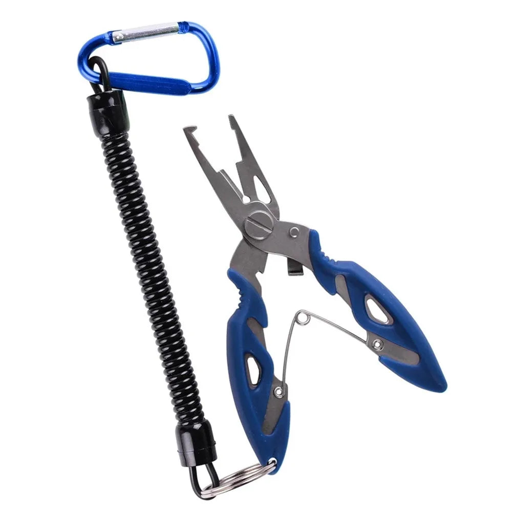 Multifunction Fishing Tools Accessories for Goods Winter Tackle Pliers Vise Knitting Flies Scissors 2022 Braid Set Fish Tongs