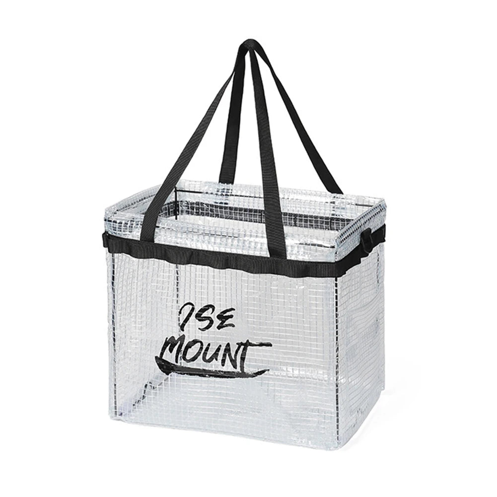 Portable Camping Storage Box Large Capacity Outdoor Camping Storage Box Multi-purpose Camping Organizer Bag Fishing Gear Storage