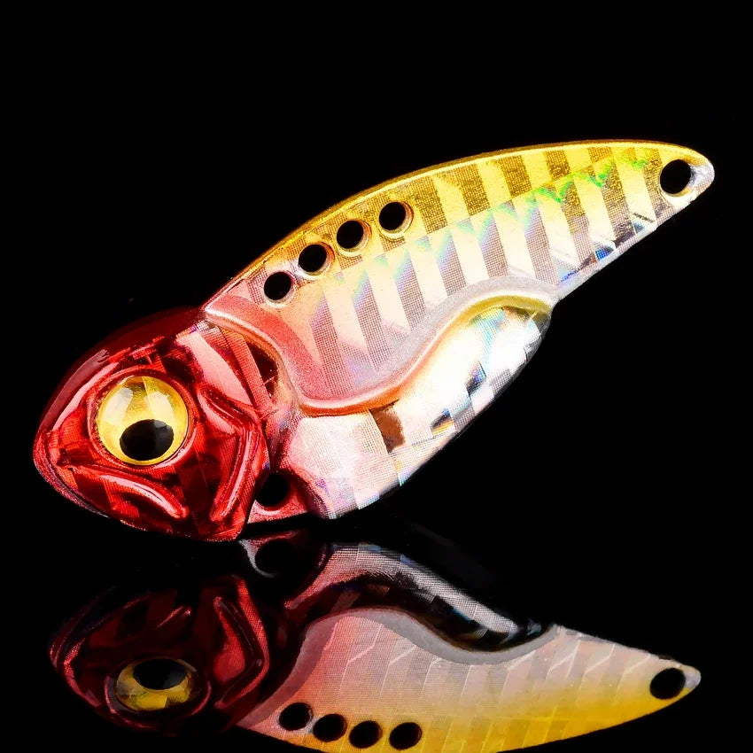 1Pcs Metal VIB vibration Bait Spinner Spoon Fishing Lures 5g 7g 10g 12g 14g Jigs Trout Winter Fishing Hard Baits Tackle Pesca