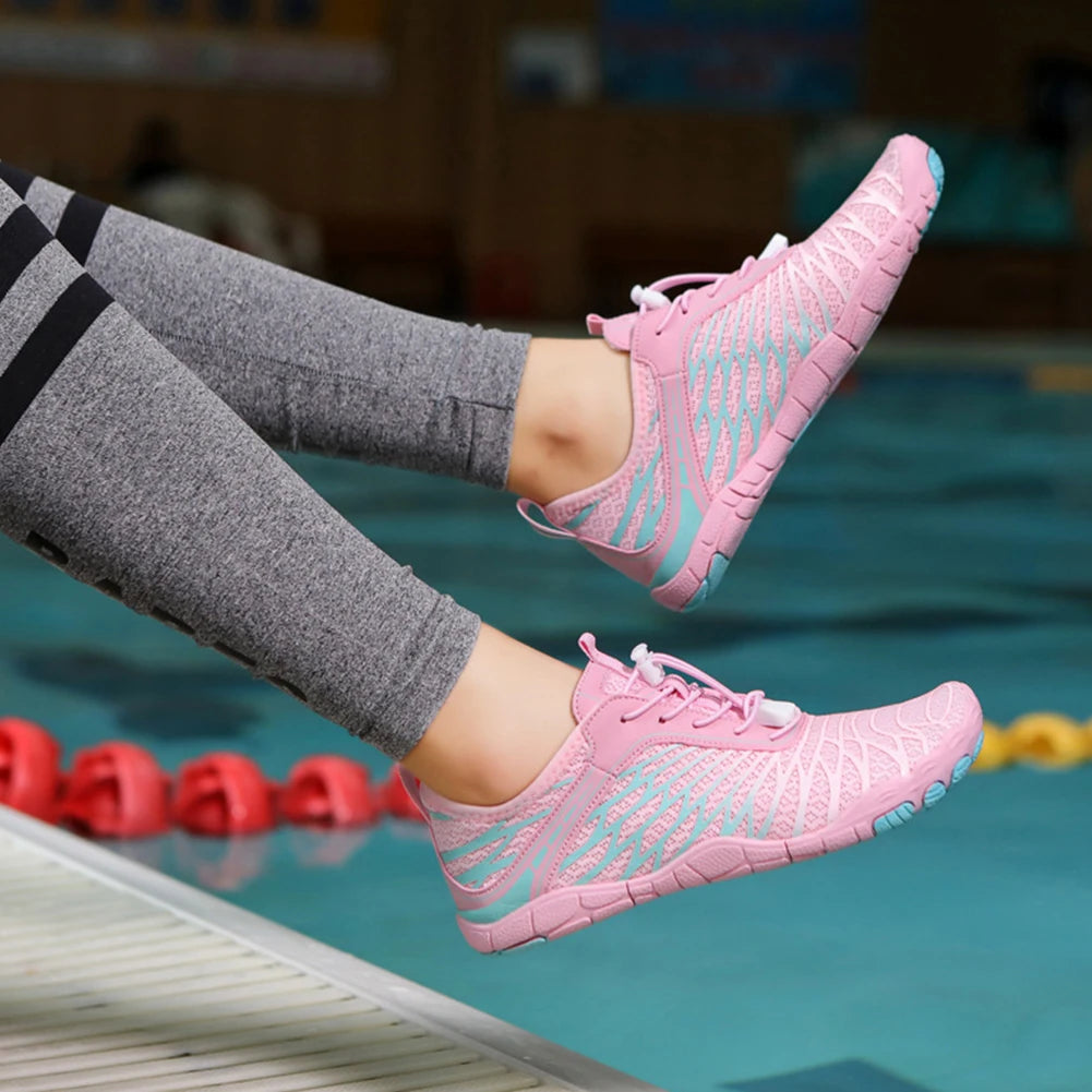 Water Shoes for Women Men Beach Shoes Barefoot Shoes Quick-drying Hiking Upstream Swimming Soft Beach Sneakers Aqua Shoes