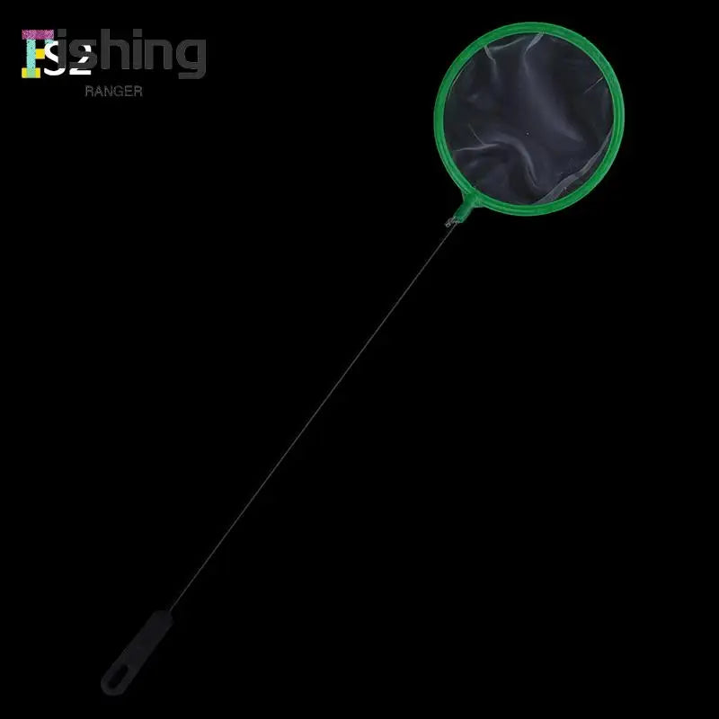 Mini Aquarium Fish Catch Net Handle Tool Fishing Tank Round Fish Accessories