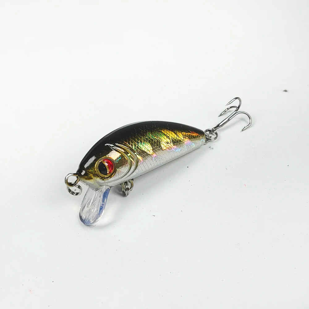 Fishing Lure Spinning 50mm 3.6g 3d Eyes Crankbait Wobbler Artificial Lures For Plastic Hard Bait Fishing Tackle Lure Set