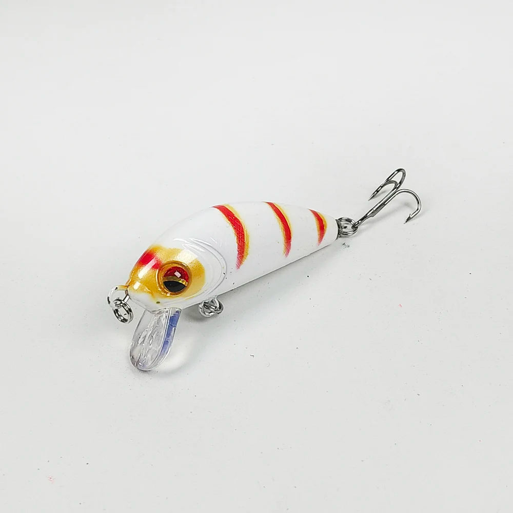 Fishing Lure Spinning 50mm 3.6g 3d Eyes Crankbait Wobbler Artificial Lures For Plastic Hard Bait Fishing Tackle Lure Set