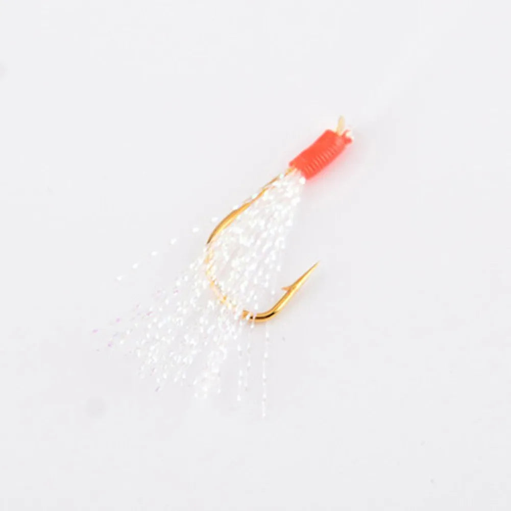 6Pcs/Pack Sabikis Soft Fishing Lure Rigs Bait Jig Lure Feather Lure Herring Bait Tackle Tool For Mackerel And Deep Sea Fishing