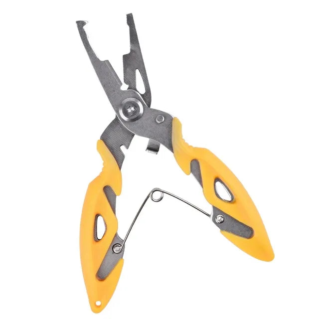 Multifunction Fishing Tools Accessories for Goods Winter Tackle Pliers Vise Knitting Flies Scissors 2022 Braid Set Fish Tongs