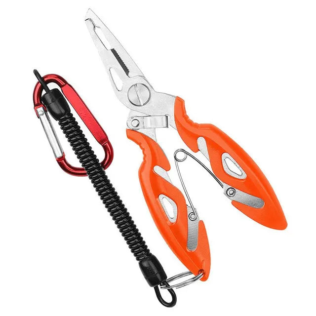 Multifunction Fishing Tools Accessories for Goods Winter Tackle Pliers Vise Knitting Flies Scissors 2022 Braid Set Fish Tongs