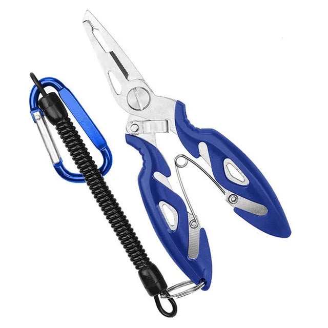 Multifunction Fishing Tools Accessories for Goods Winter Tackle Pliers Vise Knitting Flies Scissors 2022 Braid Set Fish Tongs