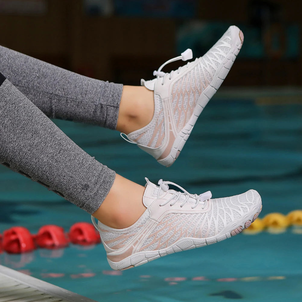 Water Shoes for Women Men Beach Shoes Barefoot Shoes Quick-drying Hiking Upstream Swimming Soft Beach Sneakers Aqua Shoes