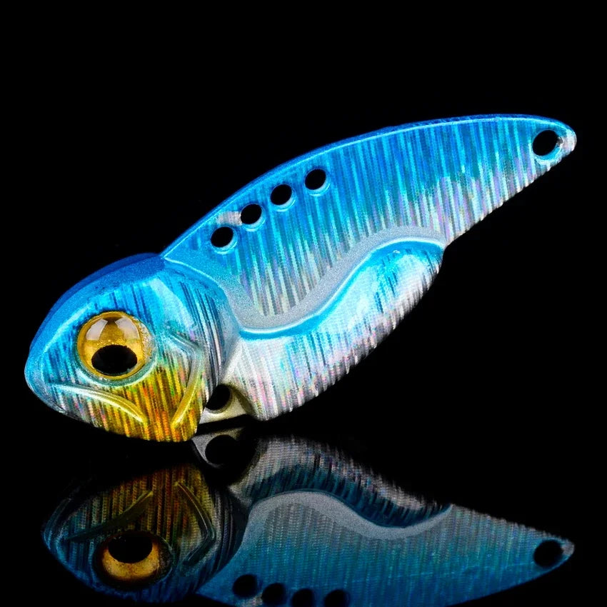 1Pcs Metal VIB vibration Bait Spinner Spoon Fishing Lures 5g 7g 10g 12g 14g Jigs Trout Winter Fishing Hard Baits Tackle Pesca