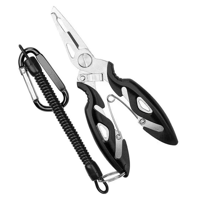 Multifunction Fishing Tools Accessories for Goods Winter Tackle Pliers Vise Knitting Flies Scissors 2022 Braid Set Fish Tongs