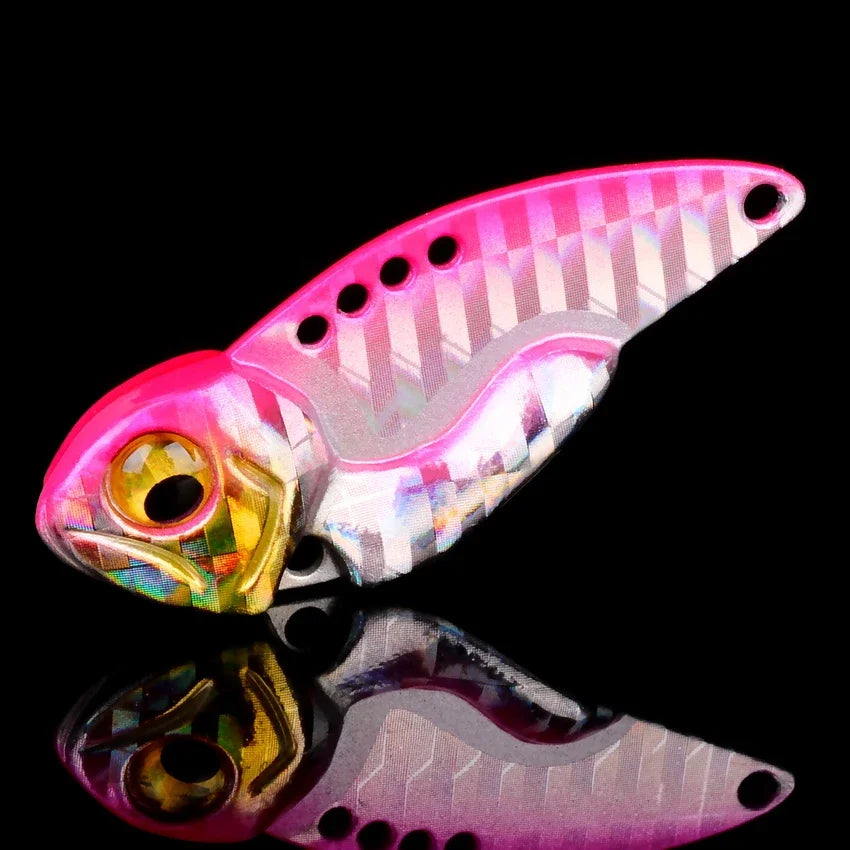 1Pcs Metal VIB vibration Bait Spinner Spoon Fishing Lures 5g 7g 10g 12g 14g Jigs Trout Winter Fishing Hard Baits Tackle Pesca