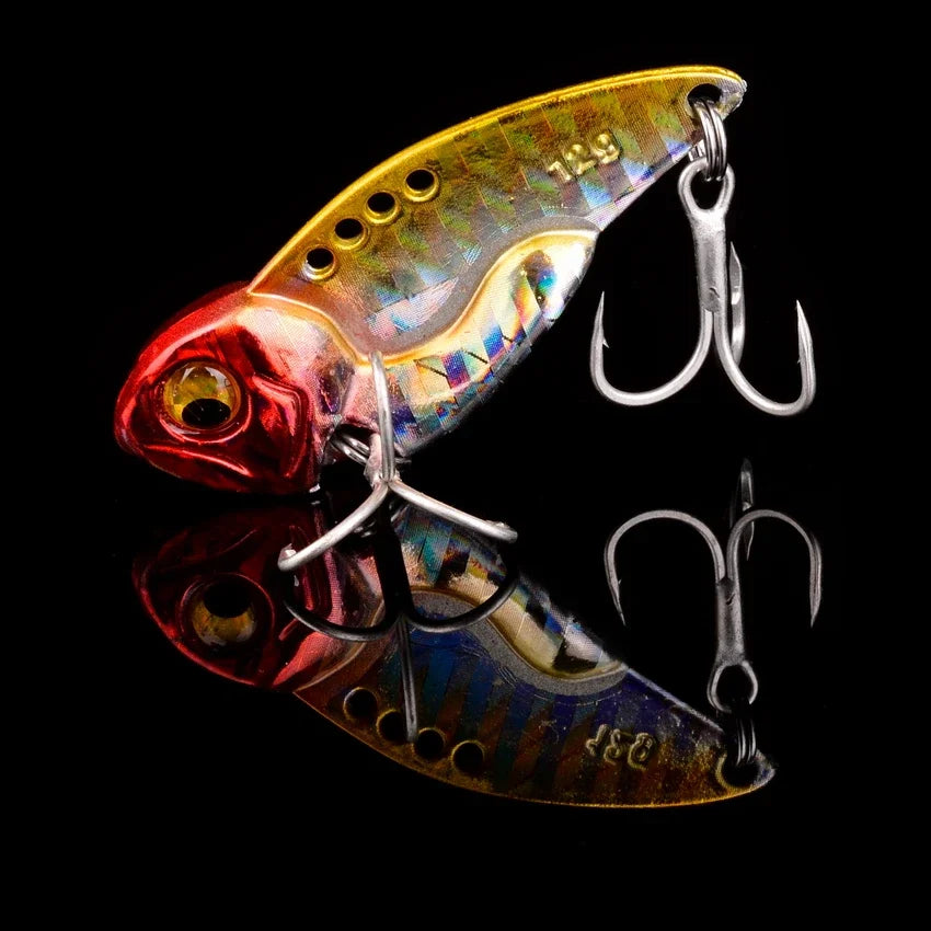 1Pcs Metal VIB vibration Bait Spinner Spoon Fishing Lures 5g 7g 10g 12g 14g Jigs Trout Winter Fishing Hard Baits Tackle Pesca