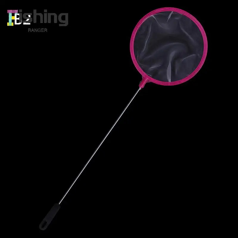 Mini Aquarium Fish Catch Net Handle Tool Fishing Tank Round Fish Accessories