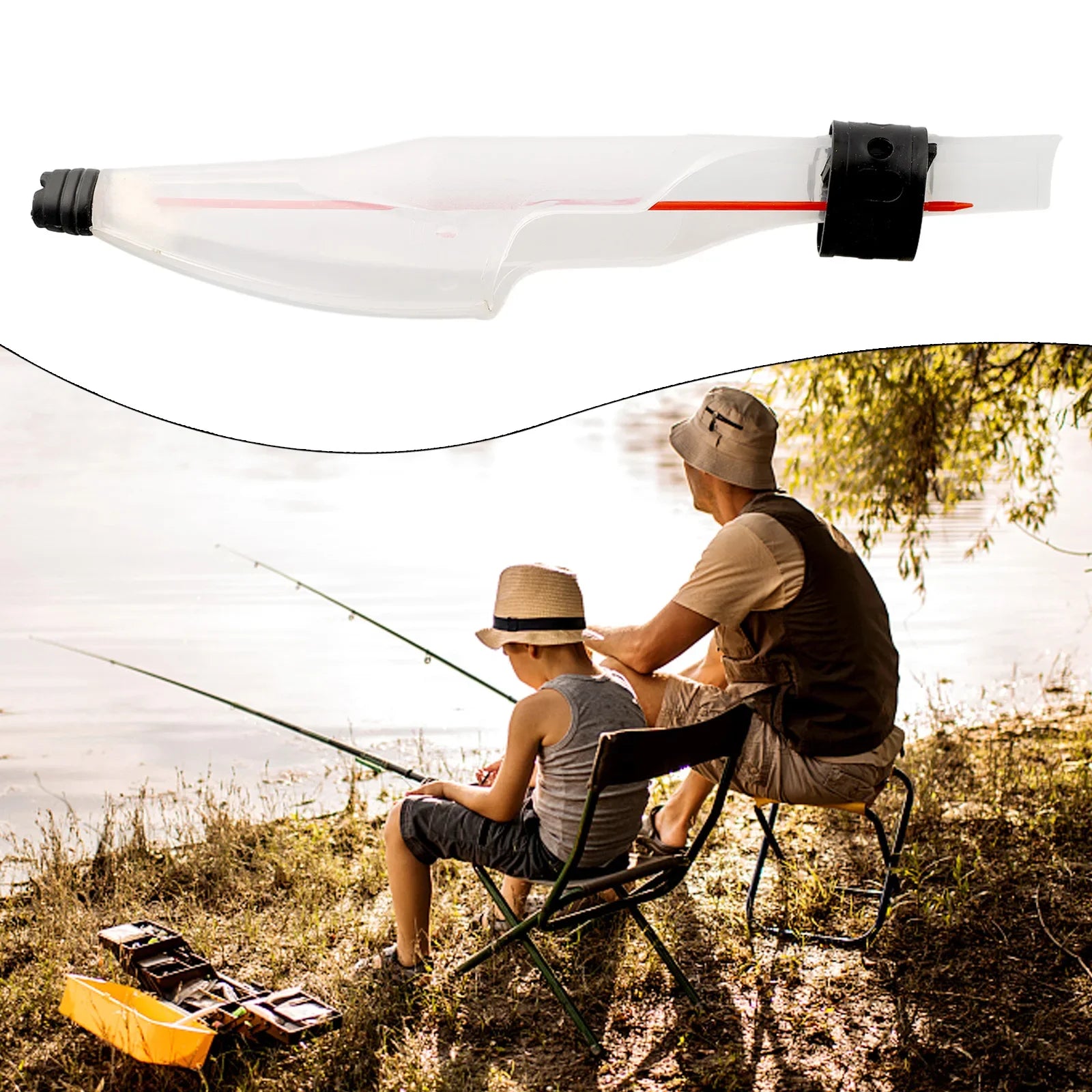 22*5.2cm 21*4.4cm 18*3.5cm 16*3.2cm Fishing Rod Cap Tip Cover Rod-Hat Pole Guide Protection Cap For Rock Fishing Rod Tools
